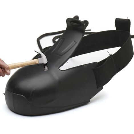 Protection de Sécurité en Acier Surchaussures, Universel Acier Industriel Chaussures Coque Anti-smashing Antidérapant Unisexe Chaussure Protection, 35-47