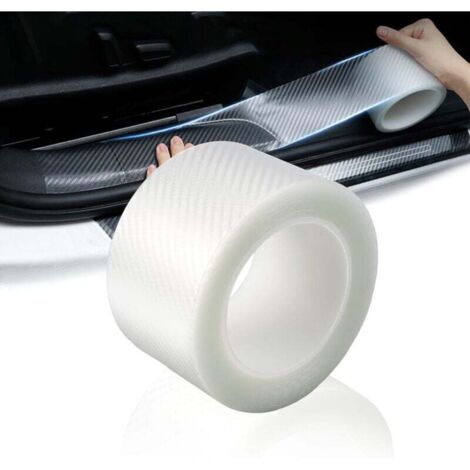 Protection de seuil de porte, 7 cm x 10 m, protection de seuil de porte de voiture transparente.