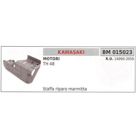 Protection de silencieux KAWASAKI cutterspeed TH 48 015023