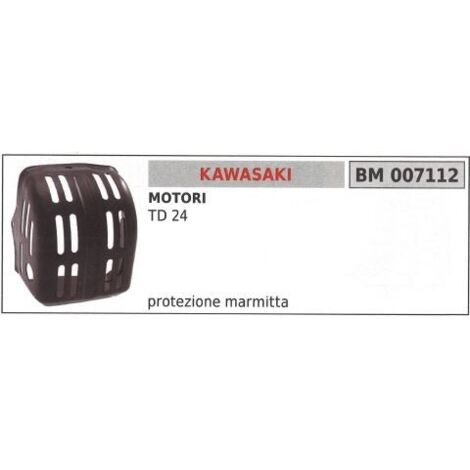 Protection de silencieux KAWASAKI débroussailleuse TD 24 007112