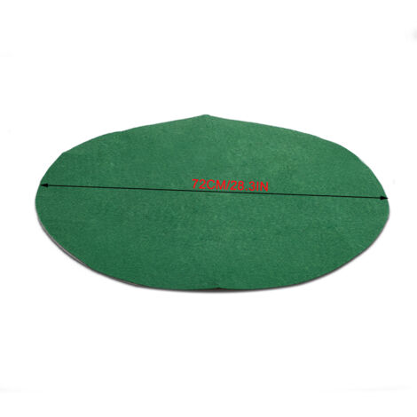 Protection de Sol Anti-Dérapante pour Sapin de Noël, 93 cm, Feutre Imperméable Absorbant, Tapis de Support Décoratif