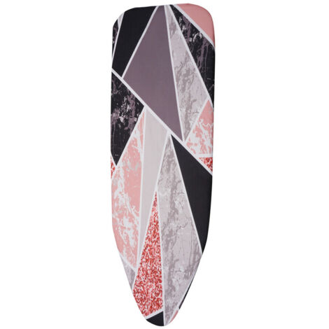 Protection de table à repasser pliable à motif marbre 140x49cm pour repasser les tissus et protéger les vêtements délicats