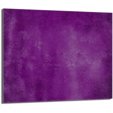 Protection de table de cuisson en verre 60x52 Violet