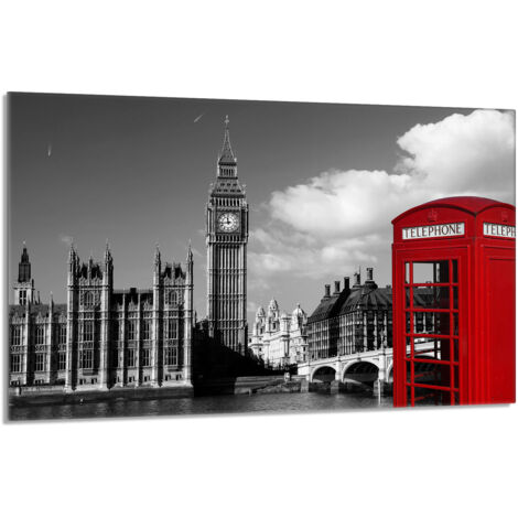 Protection de table de cuisson en verre 80x52 Londres