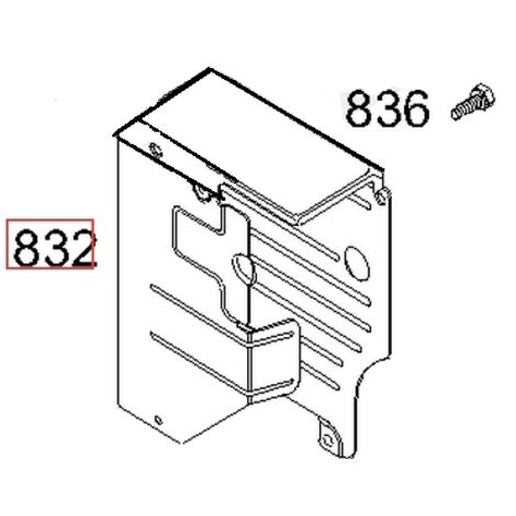 Protection de tondeuse d'origine BRIGGS & STRATTON 691432