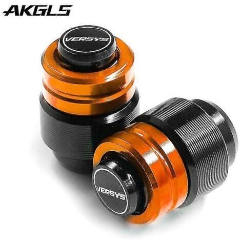 Protection de valve de pneu pour Kawasaki Versys 650, 1000, X300, 300x et Versys1000se (modèles 2020, 2021 et 2022) - Couleur orange