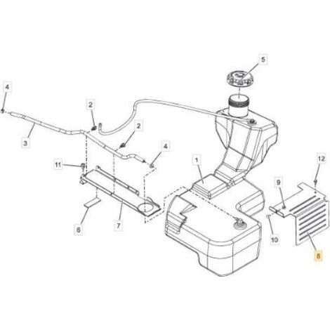 PROTECTION DE VENTILATEUR DE TRANSMISSION ORIGINAL STIGA - 118830889/0
