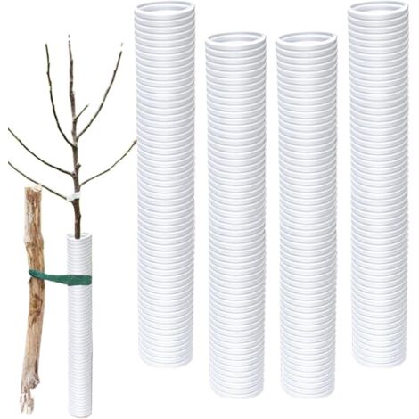 Protection des arbres - Lot de 4 tubes de protection pour les semis -