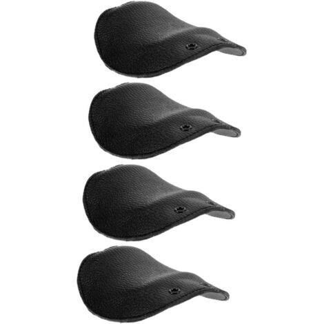 Protection des orteils pour chaussures de scurit en cuir noir rsistant la chaleur