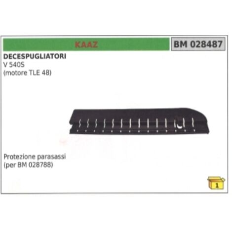 Protection d'essieu KAAZ pour arbre de débroussailleuse V540S (moteur TLE 48)