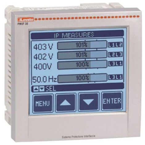 Protection d'interface Lovato pour les systèmes à moyenne tension etc PMVF30