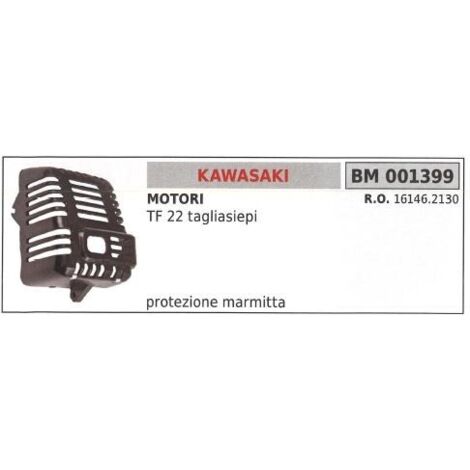 Protection du silencieux KAWASAKI taille-haie TF 22 001399