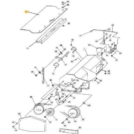 PROTECTION EN CAOUTCHOUC ORIGINALE STIGA - 1319-1710-01