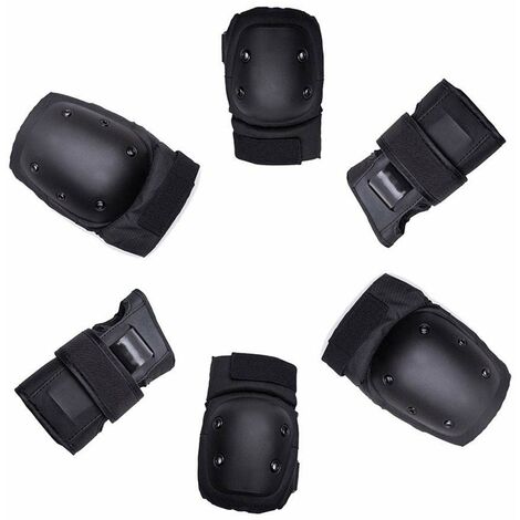 Protection Genoux, Protège Genouillères Coude Bracelets Coudières Poignets Enfant pour Le Patinage à roulettes, Patinage, Planche à roulettes, Scooter, Vélo, Cyclisme （S）