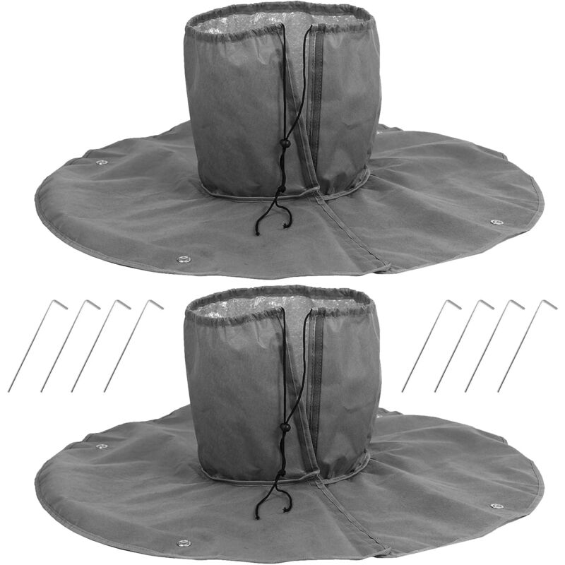 Protection hivernale pour palmiers, protection contre les racines de palmier, protection contre le froid pour plantes et arbres jusqu'à 35 cm de