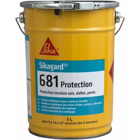 Protection incolore pour sols SIKA Sikagard 681 Protection