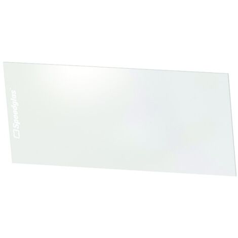 Protection intérieure transparente pour masque de soudage 3M Speedglas 9100V – Dimensions 50 x 117 mm – Matériau PETG – Norme EN 166
