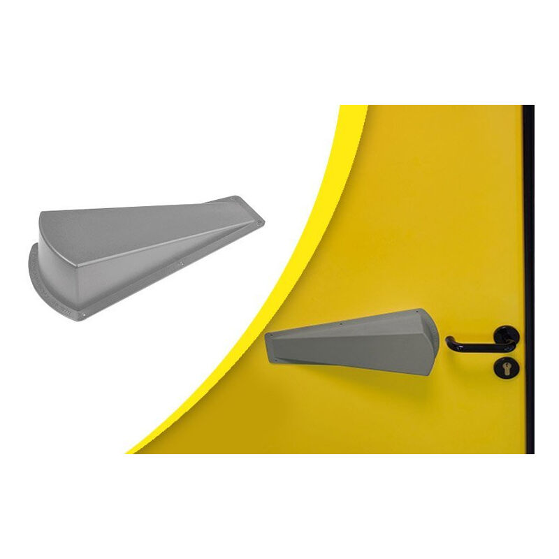 Wattelez - Protection à l'impact des poignées de porte intérieur Gris - 601580G