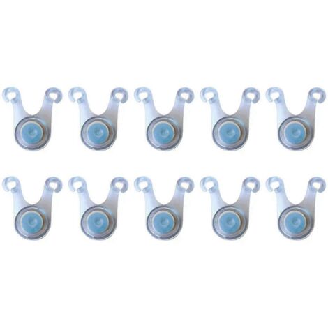 Protection lumineuse pour tente à corde, petite lampe torche bleue suspendue --