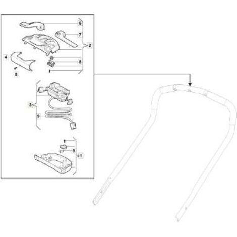 PROTECTION MOTEUR DE BATTERIE D'AFFICHAGE DE BUTÉE ORIGINAL STIGA - 381600566/1