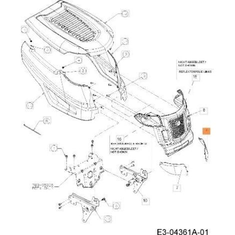 PROTECTION ORIGINALE EMAK C73106095