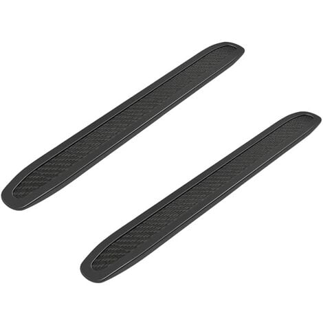 Protection pare Choc Voiture 2 Pièces Universelle Bande de Protections Pare Chocs de Voiture Flexibles Bumper Guard Protector Fiber de Carbone Avant et Arrière Protection Contre Les Rayures