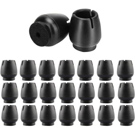 Protection Pied de Chaise,32 Pièces Table Antidérapant Chaise Pieds Anti-Scratches Feet Pads Protecteur Caoutchouc Chaise Casquettes (12-16mm)