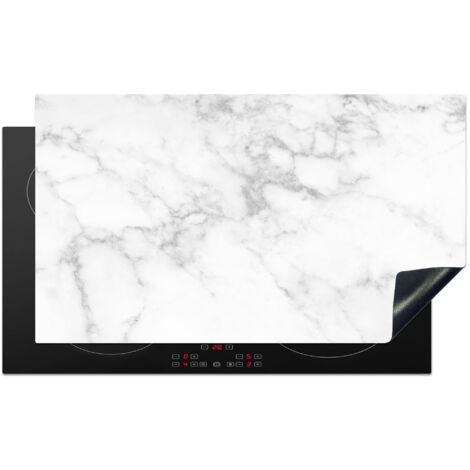 Wenko – Lot de 2 protections plaques de cuisson en verre trempé – Dimensions 30x52 cm – Résistantes à la chaleur et aux rayures – Antidérapantes