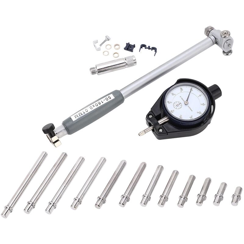 Eosnow - Jauge de diamètre interne en alliage d'aluminium, outil de mesure de haute précision 50-160mm