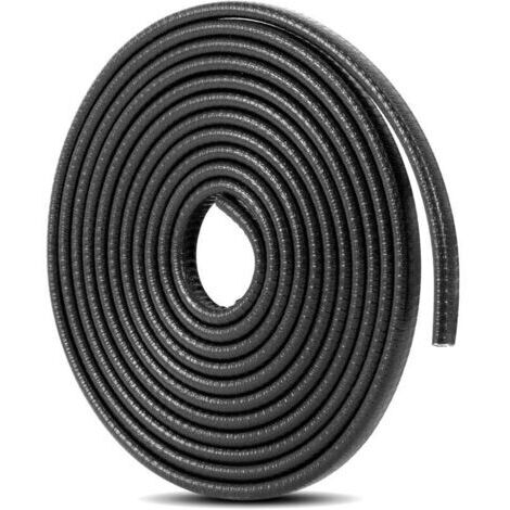 Protection portière voiture 4M en U – Caoutchouc anti-collision flexible – Installation facile sur bord de porte – Pour la plupart des véhicules