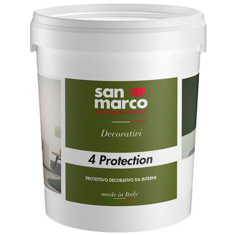 Protection Pour La Décoration Intérieure San Marco 4protection Neutre 1l - San Marco