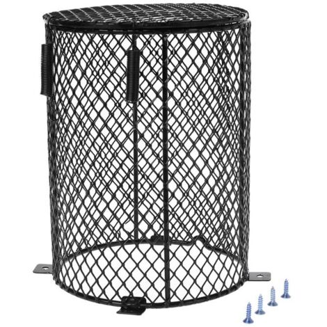 Protection pour lampe chauffante pour reptiles, abat-jour en céramique, couvercle pour ampoule chauffante.