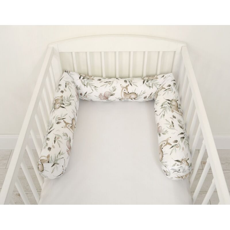 Protection pour lit bébé - Woodland Olive