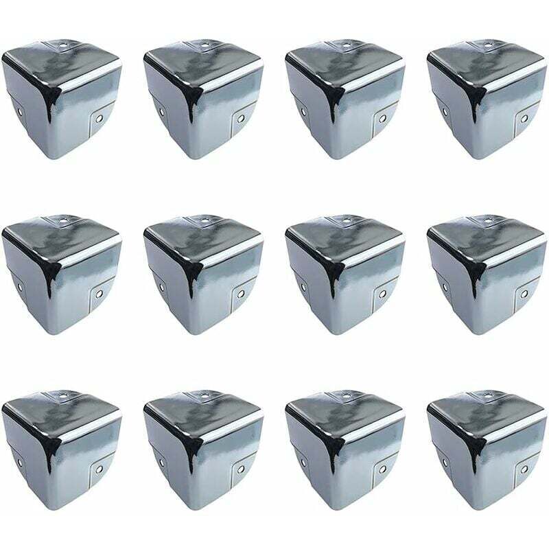 Protection pour meubles Protecteurs d'angle en Métal Protection Coin de Table 12 Pièces équerres de Protecteur d'angle Métal Edge Protège Coins pour Protection pour meubles Protecteurs d'angle en Métal Protection Coin de Table 12 Pièces équerres de Protecteur d'angle Métal Edge Protège Coins pour