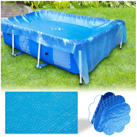 Protection ronde pour piscine 220 x 150 cm avec un pied