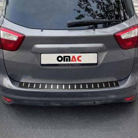 Protection Seuil de Pare-Chocs Arriére Compatible avec Ford C-Max 2010-2019 CF
