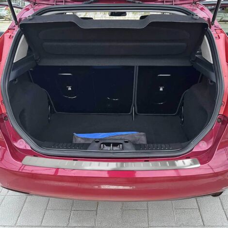 Protection Seuil de Pare-Chocs Arriére Compatible avec Ford Fiesta HB 2011-2019 Acier