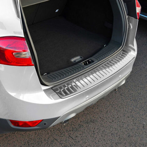 Protection Seuil de Pare-Chocs Arriére Compatible avec Ford Kuga 2008-2012 en Acier INOX