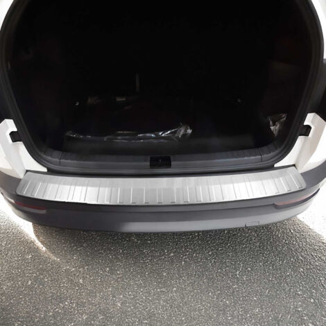 Protection Seuil de Pare-Chocs Arriére Compatible avec Skoda Karoq 2017-2021 Acier INOX