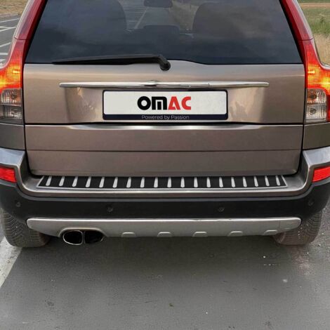 Protection Seuil de Pare-Chocs Arriére Compatible avec Volvo XC90 2003-2015 Acier