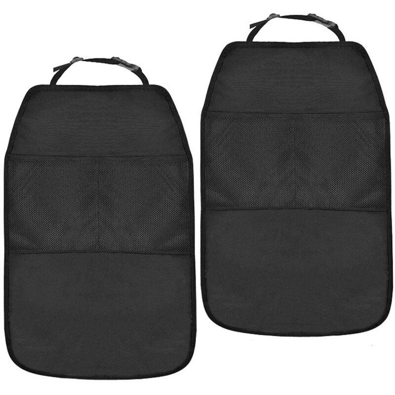 Protection Siege Voiture Enfant, 2 Pièce Protege Siege Voiture Arrière, Dossier Housse Protections Sièges pour Sièges Auto Avant, Impermeable Protège