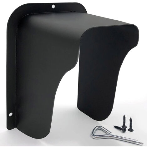 Protection Sonnette Exterieur Pluie, Housse de Pluie, En Acier Inoxydable Durable, Convient aux Prise Exterieur, Sonnette Ring, Sonnette Sans Fil Exterieur
