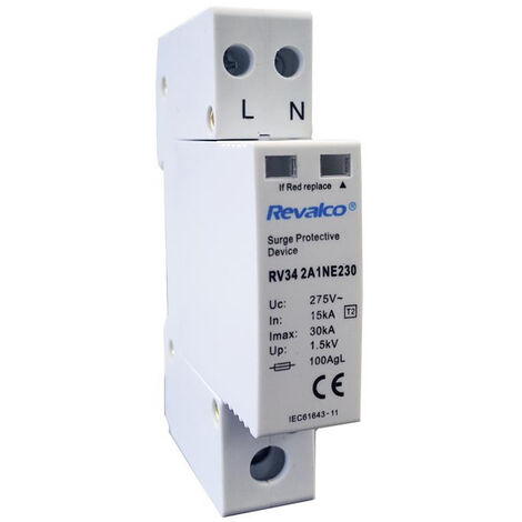 Protection Surtensions 1p+N 30ka 275v 1 Module