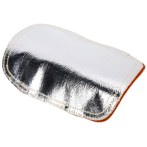 Protection thermique en cuir de vache fendue avec dos aluminisé pour soudage