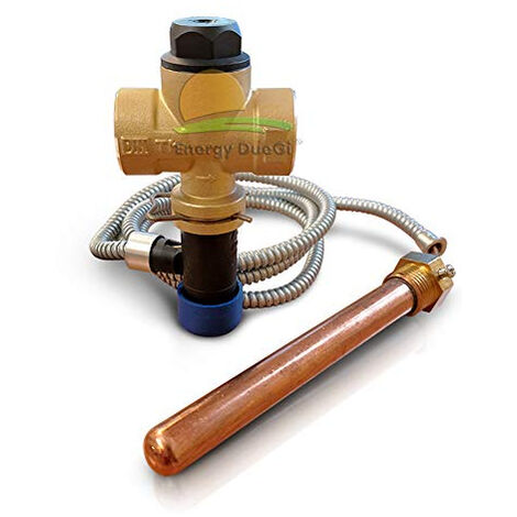 Protection thermique pour chaudière à combustible solide 3/4 pouce 97 °C