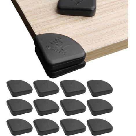 Protections Coin de Table pour Bébé - Protections Corner - 12PCS - Blanc - Sécurité Enfant - Meuble