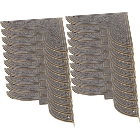 protections d angle m talliques style antique pour bo tes en