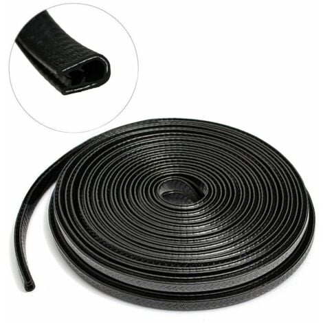 Protections de bord de porte de voiture 10M en caoutchouc universel en forme de U