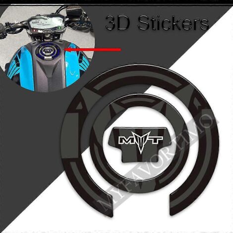 Protections de réservoir de moto (autocollants) pour Yamaha MT-07, MT-07 SP, MT-07 (kit de protection pour réservoir d'essence et d'huile, genoux, modèles 2018, 2019 et 2020)