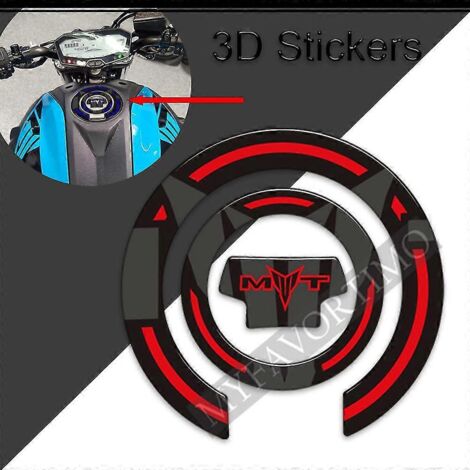 Protections de réservoir de moto (autocollants) pour Yamaha MT-07, MT-07 SP, MT-07 (kit de protection pour réservoir d'essence et d'huile, genoux, modèles 2018, 2019 et 2020) - MT072